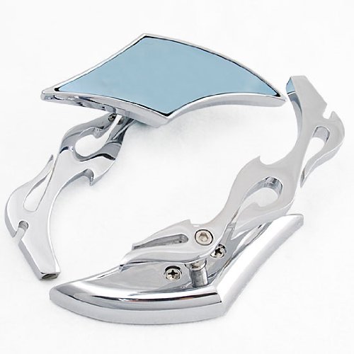 Motorcycle Blade Rearview Mirrors For Triumph Honda Harley Davidson Kawasaki Suzuki Yamaha Bentley