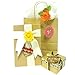 Wrapables 50 Gift Tags/Kraft Hang Tags with Free Cut Strings for Gifts, Crafts & Price Tags - Flower