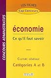 Economie : Ce qu il faut savoir