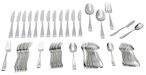 Oneida Moda 65-Piece Flatware Set, Service for 12