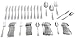 Oneida Moda 65-Piece Flatware Set, Service for 12