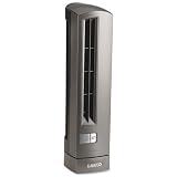 Air Stik Two-Speed Ultra Slim Oscillating Fan, Charcoal