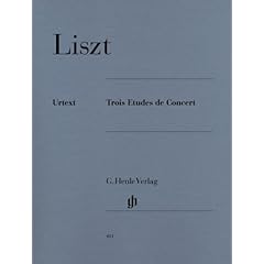 Trois Etudes de Concert piano