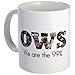 We are the 99% OWS Occupy Wall Street Protest Ceramic Coffee Cup Mug