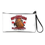 Artsmith, Inc. Clutch Bag Purse (2-Sided) Athletic Outfitters Basketball Play Strong