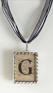 New Orleans Monogram Pendant Necklace - G