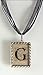 New Orleans Monogram Pendant Necklace - G