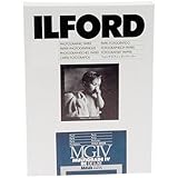 Ilford Multigrade IV RC Deluxe Resin Coated VC Variable Contrast Black & White Enlarging Paper - 8x10" - 25 Sheets - Pearl Surface