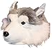 Siberian Husky Furry Plush Animal Hat - One Size Fits All, Unisex, Ski Cap