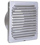 西邦工業 SEIHO KXK125S-VM 外壁用ステンレス製換気口 (フラットグリル) 角型ガラリ 低圧損
