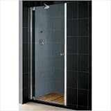 DreamLine SHTRDR-32320-41-01 Elegance Shower Door & Tray Combo, Chrome