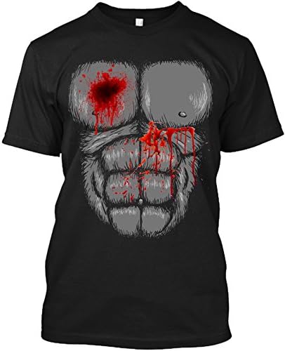 Harambe Gorilla T-shirt, Rip Harambe Shirt, Support Harambe T-Shirt (XXX-Large,Black)