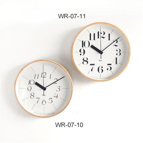 Lemnos RIKI CLOCK RC S 電波時計 WR07-10 