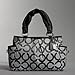 Coach Signature Parker Satchel Bag Tote 13432 Black