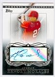 Kendry Morales Autographed/Hand Signed Baseball Card (Los Angeles Angels) 2007 Topps #MA-KM