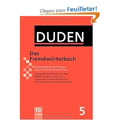Der Duden in 12 Banden: 5 - Das Fremdworterbuch