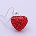 Buytra Shambhala Crystal Heart Pendant Necklace [Office Product]