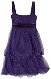 Ruby Rox Girls 7-16 Double Bubble Glitter Dress