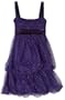 Ruby Rox Girls 7-16 Double Bubble Glitter Dress