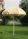 1.8m Rafia Parasol Umbrella