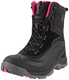 Columbia Bugaboot Plus BL1490, Damen Sportschuhe - Outdoor, Schwarz (black/bright rose 010), EU 42 (UK 8) (US 9.5)
