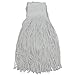 Zephyr 17720 Wipeup 8-Ply Cotton Mesh Band Cut End Wet Mop Head with 5" Wide Band (Pack of 12)