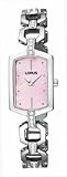 Lorus Ladies Stainless Steel Watch - Pink Dial REG11FX9