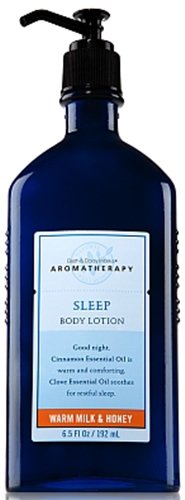 Bath & Body Works Aromatherapy Sleep Warm Milk and Honey Body Lotion 6.5 fl oz (192 ml)