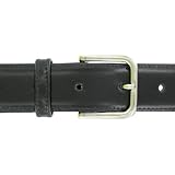 Men's Black Leather Belt (Blt1) - Size 32 up to 56 waist by Best Belt Company