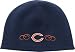Womens Chicago Bears Navy Swirl Fleece Beanie