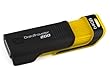 Kingston DataTraveler 200 - 64 GB USB 2.0 Flash Drive DT200/64GB (Black/Yellow)
