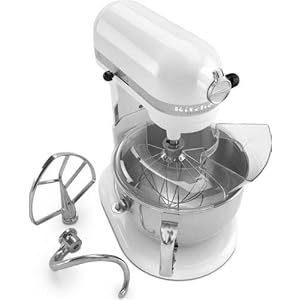 KitchenAid KP26M1XER Professional 600 Series 6-Quart Stand Mixers