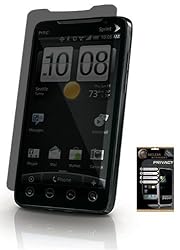 HTC Evo 4G PRIVACY Screen Protector by Wireless Accessories&reg;