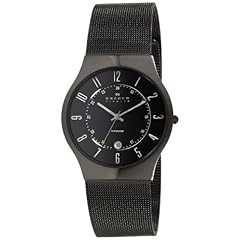 Skagen Herren-Armbanduhr Slimline Titan 233XLTMB
