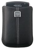 BlackBerry Leder Handytasche schwarz