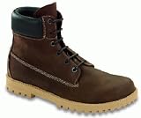 Birkenstock boots Norton from Nubuck in dark brown with a narrow insole