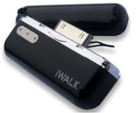 プロテック iWALK モバイルバッテリー for iPhone&iPod PIB-800BK ブラック 【iPhone 3G,3GS/iPod nano 5G】