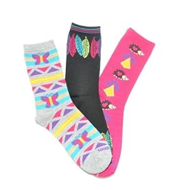 Western Crew Socks 3-Pack