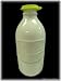Vintage Bottle Porcelain White Sugar Bowl & Creamer