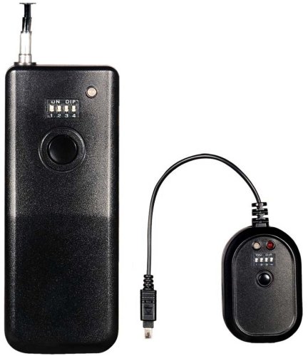 Jenis J-ND80-16-W 16-Channel RF Wireless Controller for Nikon D80/D70s (Black)
