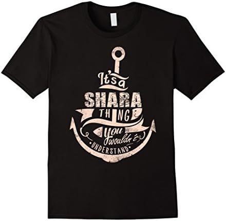 Men's SHARA T-shirt, It's a SHARA thing you wouldn't understand 2XL Black