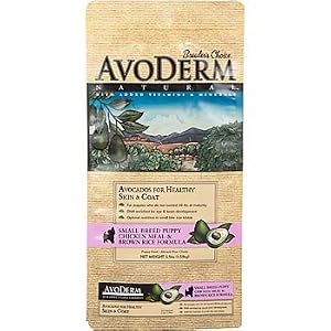AvoDerm Natural Small Breed Puppy Chicken Meal & Brown Rice Formula Dry Dog Food