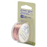 Artistic Wire 18-Gauge Bare Copper Wire, 4-Yards ~ Beadalon