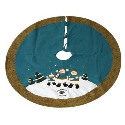 SC Sports 01719 Snowman Christmas Tree Skirt - Jacksonville Jaguars