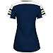 Majestic Seattle Seahawks Blue Women's Pride Playing V-Neck T-Shirt
