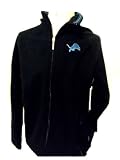 Detroit Lions Women's Size Small Fleece THE LADY JACKET Reebok Black