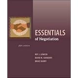 Essentials of Negotiationby Roy Lewicki