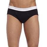 Calvin Klein Men's Underwear Low Rise Brief, Black, 34, 3-Pack