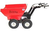 Muck Truck Bizzy 6-Cubic Foot 550-Pound Capacity 4-Stroke Briggs & Stratton 625 Series OHV Gas Powered 2WD Dumping Self Propelled Wheelbarrow (CARB Compliant)
