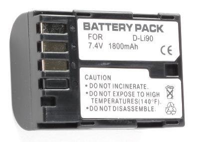 NEEWER 2x D-LI90 DLI90 Batteries For Pentax K-7 K7 DSLR SLR Digital Camera